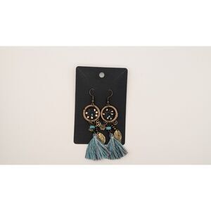 Dream Catcher Earrings with Tassel